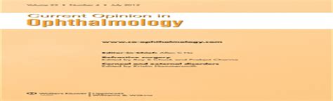 Optic perineuritis : Current Opinion in Ophthalmology