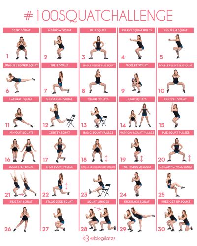 squat variations Archives - Blogilates