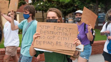 Atlanta Charges Nonviolent 'Cop City' Protesters As Terrorists