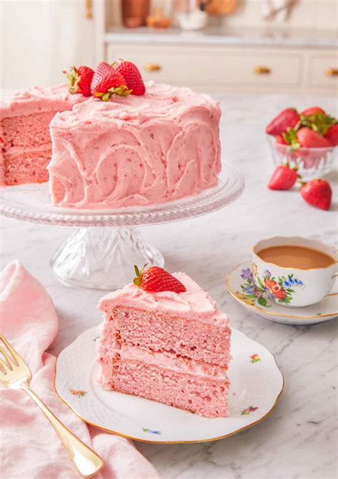 Strawberry Cake - Preppy Kitchen