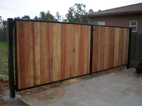 Metal Gate Frame For Wood Fence - todalaactualidadmotor