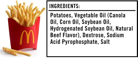 Ingredients in McDonald's Fries: What Makes Them So Addictive?