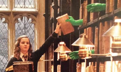 Behind The Scenes Images From The Harry Potter Movies