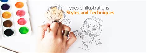 Types of Illustration - Styles and Techniques | GraphicMama Blog