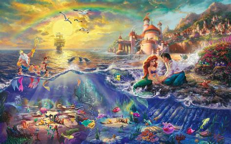 The Little Mermaid Wallpapers - Wallpaper Cave