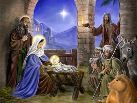 Nativity Scenes Desktop Wallpapers - Wallpaper Cave