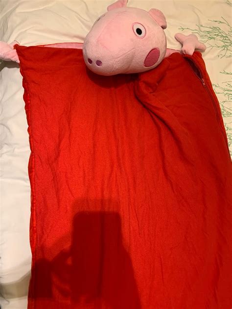 Peppa Pig Sleeping Bag, Babies & Kids, Babies & Kids Fashion on Carousell