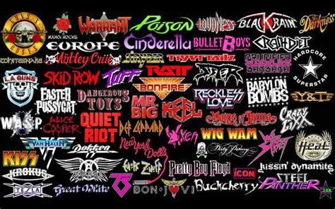 Rock Bands Collage Vinyl Wall Laptop Decal/sticker - Etsy | Band ...