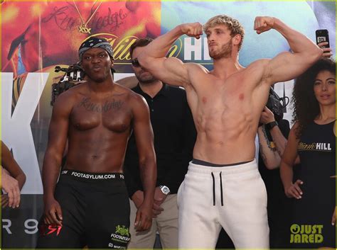 Logan Paul & KSI Strip Down Ahead of Boxing Rematch: Photo 4385221 ...