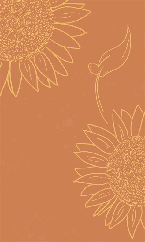 Sunflower iPhone Wallpaper - Free Phone Background - Verderamade