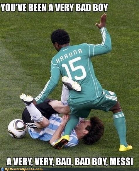 Messi receiving punishment for failing to score during the World Cup ...