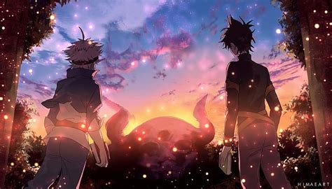 1366x768px | free download | HD wallpaper: anime boys, Asta, Yuno ...