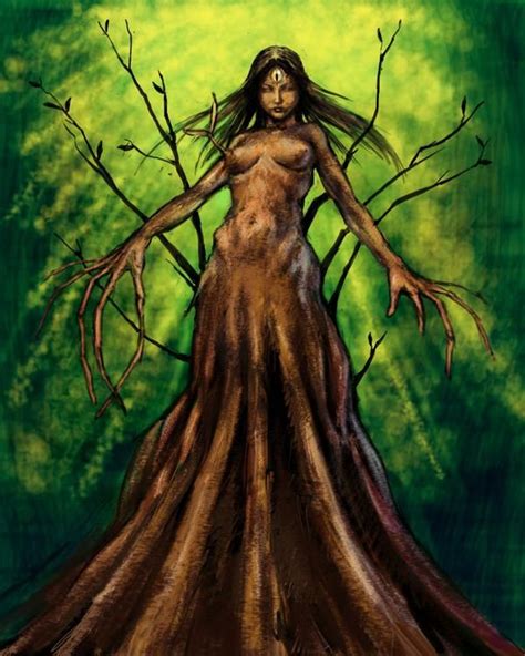 Dryad by angotti81 on DeviantArt | Dryads, Deviantart, Creature design