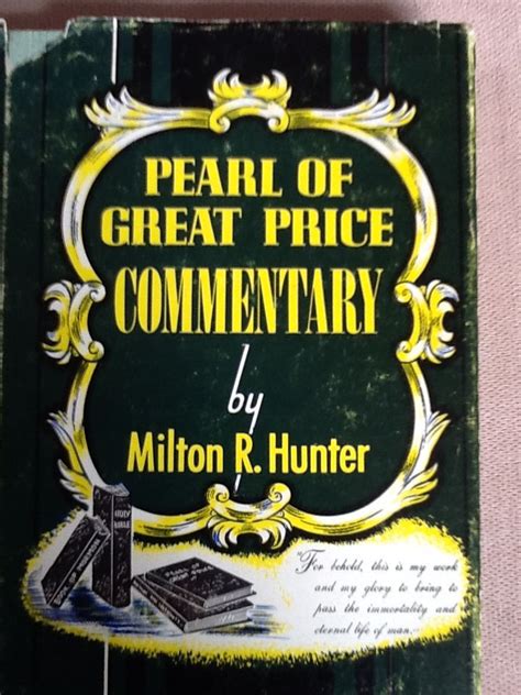 Pearl of Great Price Commentary | Motor oil, Pearls, Price