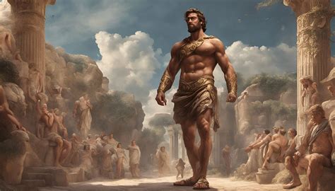 Heracles greek god (Hercules) - AI Generated Artwork - NightCafe Creator