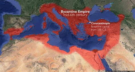 Constantinople Map Byzantine