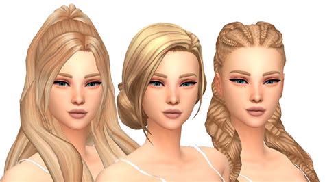 Sims 4 Cc Hair Pack Maxis Match | Images and Photos finder