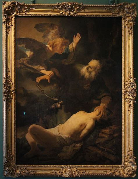 THE SACRIFICE OF ISAAC. | Hermitage museum, Rembrandt, Hermitage