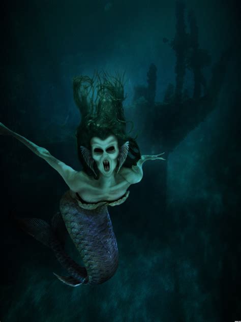 Evil Siren picture, by jadedink for: water creatures photoshop contest ...