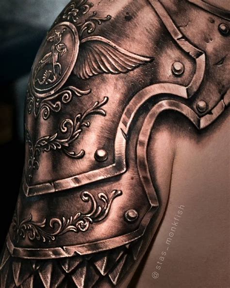 101 Incredible Armor Tattoo Designs You Need to See! | Body armor ...