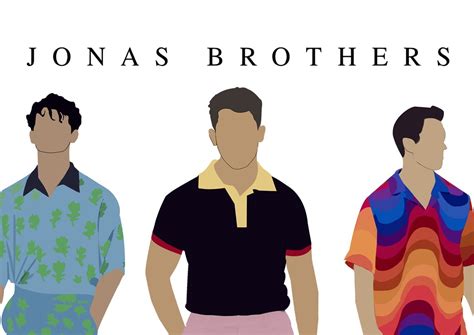 Jonas Brothers Poster Sucker Album Music Print Wall Art Vector Art ...