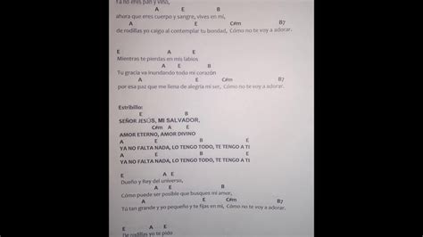 Ya No Eres Pan y Vino Jorge Luis Bohorquez Chords - Chordify