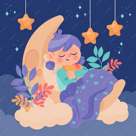 Premium Vector | Hand drawn bedtime stories illustration