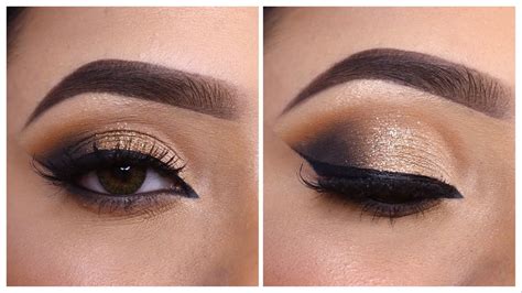 Smokey glitter eye makeup Tutorial || Step by step easy party/ Festival ...