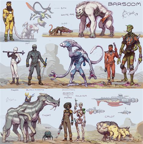 Barsoom concepts by Arne Niklas Jansson : r/Barsoom