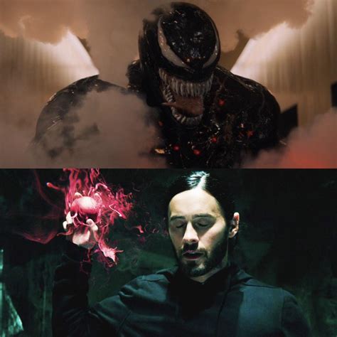 Venom: Let There Be Carnage (September 2021) and Morbius (January 2022 ...