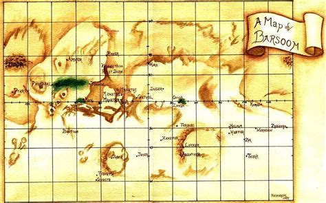 ERBzine 2807: Maps of Barsoom