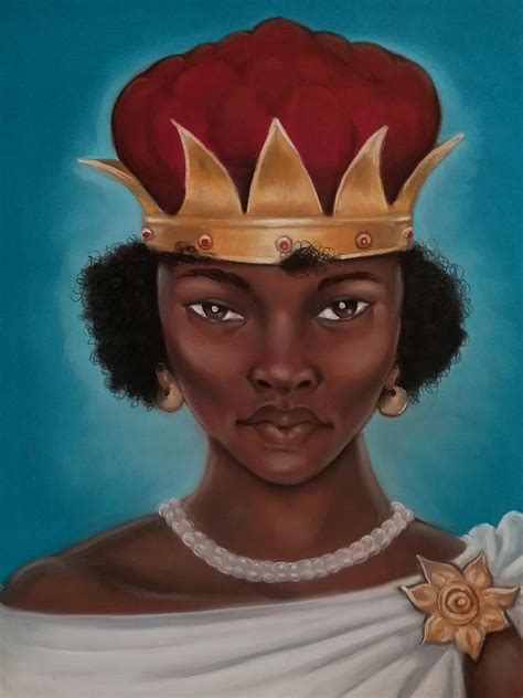 Queen Nzinga Pastel by Joyce Hayes