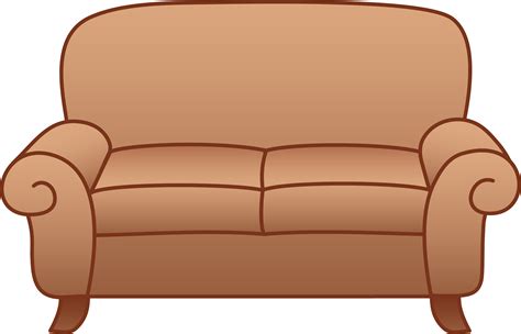 6947x4462 Sofa Images Clip Art | Living room clipart, Red couch, Free couch