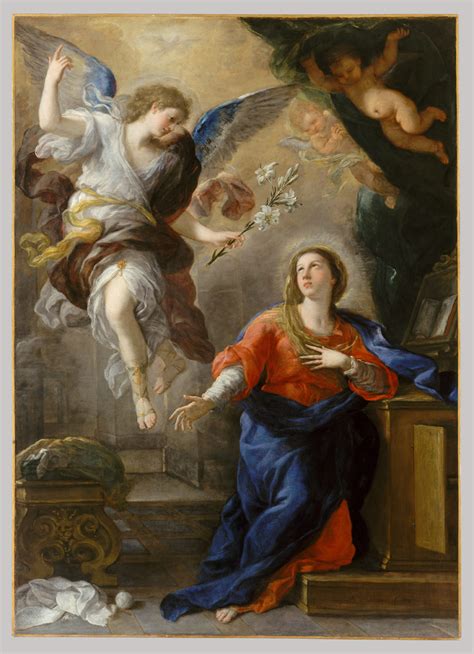 The Annunciation | Luca Giordano | 1973.311.2 | Work of Art | Heilbrunn ...