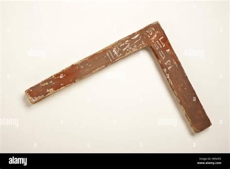 Egyptian Carpenter's Square, Right Angle Tool Stock Photo - Alamy