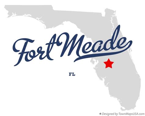 Map of Fort Meade, FL, Florida