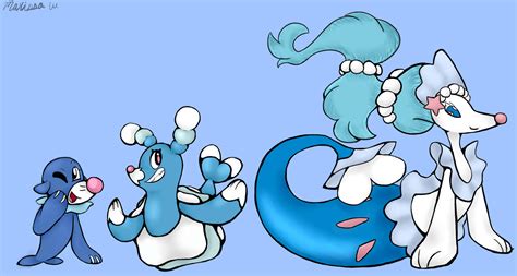 Popplio Evo Line by senpai-mangle on DeviantArt