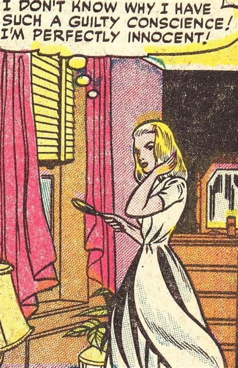 Guilty conscience | Pop art comic girl, Pop art comic, Vintage comics