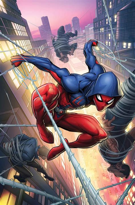 Scarlet Spider cover by Patrick Brown | Marvel dc comics, Vingadores ...