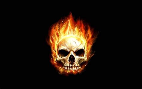 Fire Skull Wallpapers - Top Free Fire Skull Backgrounds - WallpaperAccess