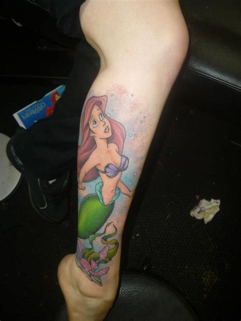 Ariel tattoo: COMPLETE by FuriePhoenix on DeviantArt