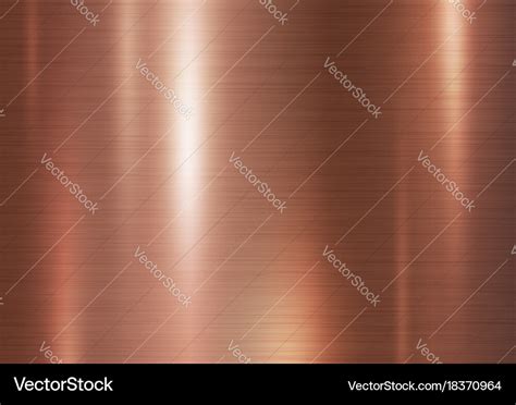 Copper metal texture background Royalty Free Vector Image