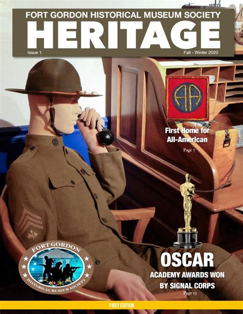 HERITAGE - a Fort Gordon Historical Museum Society Magazine by LTD ...