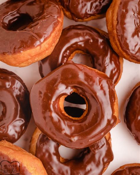 15-Minute Chocolate Covered Donuts - Butter with a Side of Bread