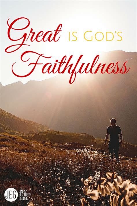 Great Is His Faithfulness | Faith, Jesus paid it all, Praise god