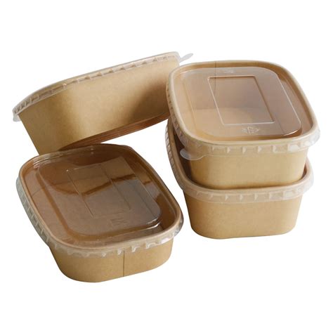 Supply Eco Friendly Food Container Take Away Paper Lunch Box Fast Food ...