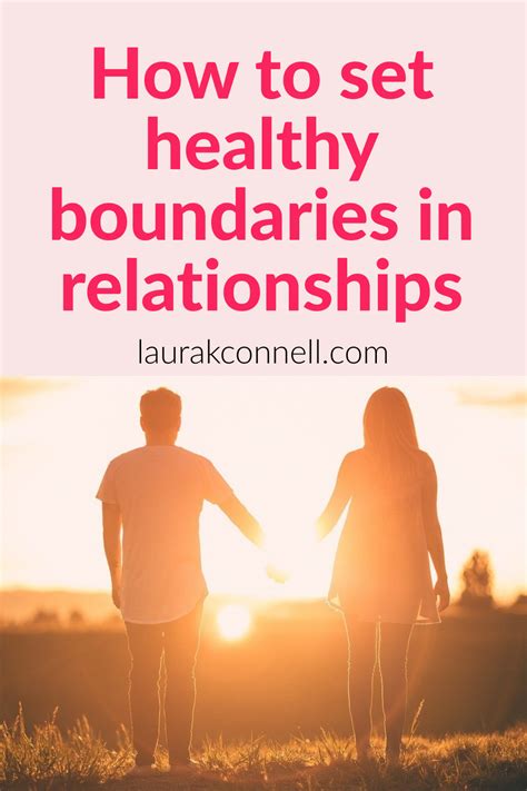 How to set healthy boundaries in relationships | Relationship ...