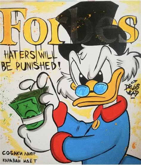 Scrooge McDuck Painting by Nenikas Art | Saatchi Art | Cartoon painting ...