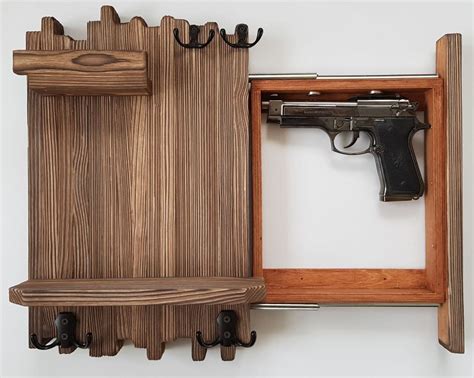 Hidden compartment furniture gun concealment wall decor | Etsy