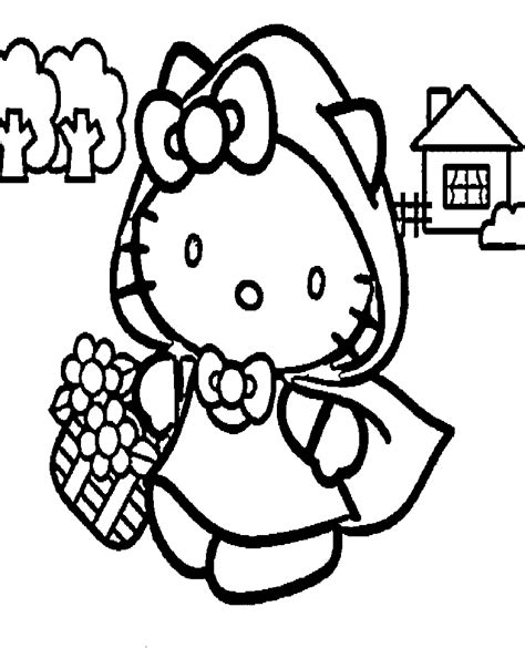 Hello Kitty Halloween Coloring Pages - Best Coloring Pages For Kids